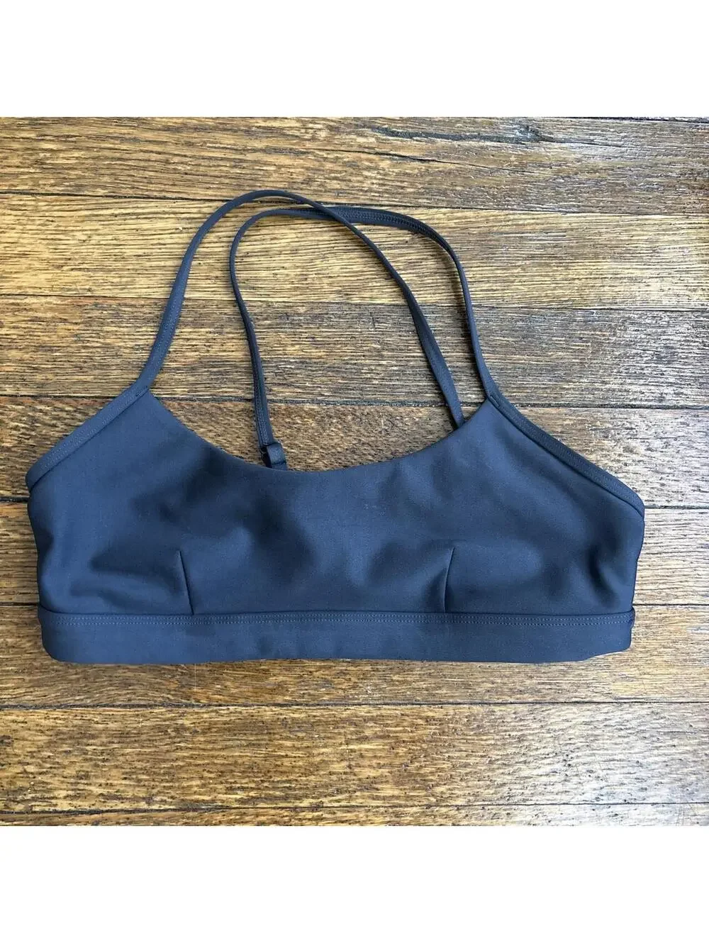 Alo Yoga Women's Navy and Black Bra